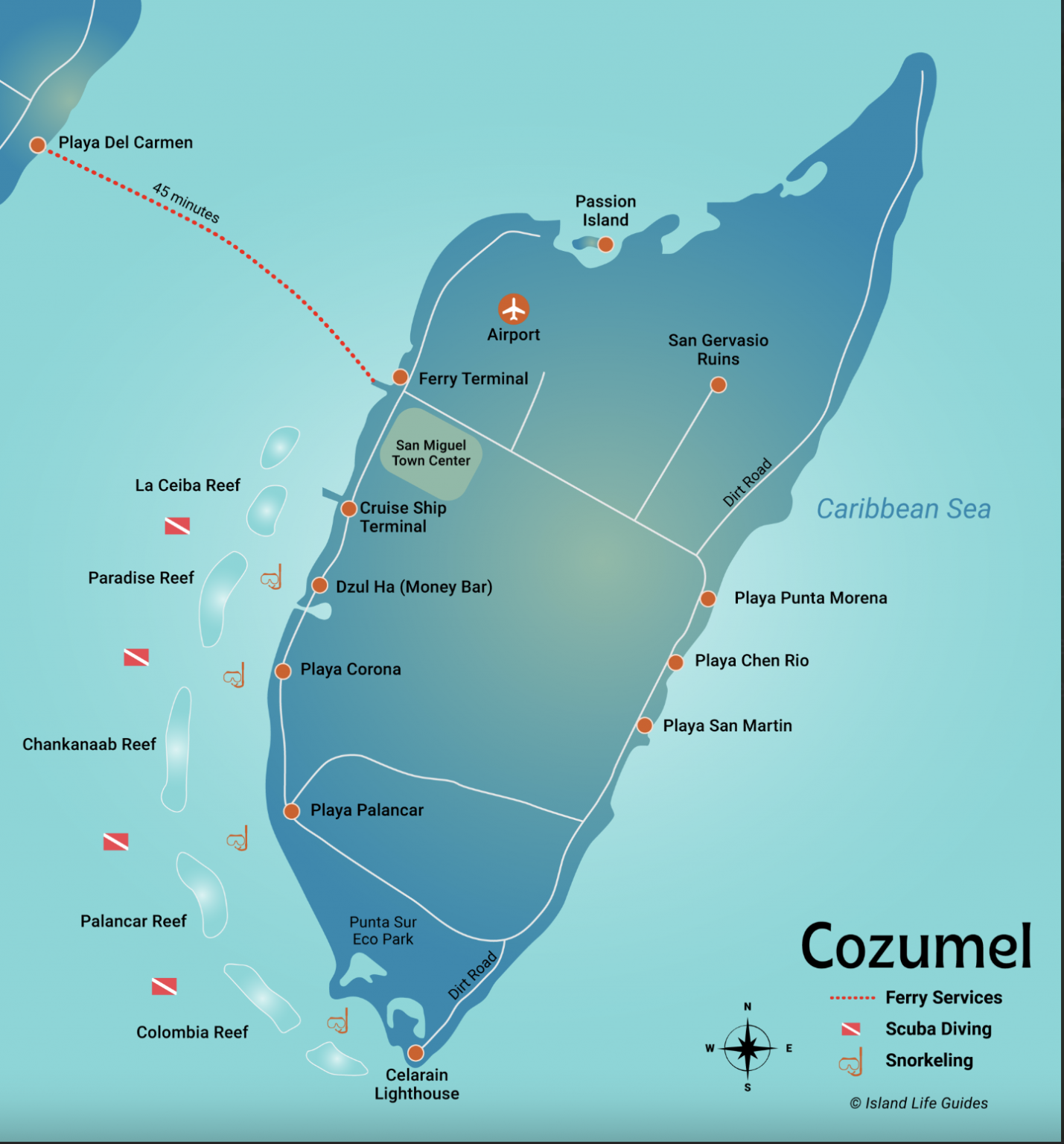 Beach Clubs In Cozumel | A Complete List (2024