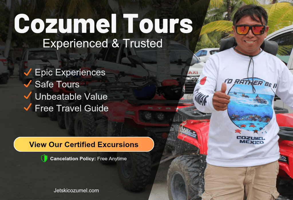 cozumel mexico top excursions – Jet Ski Cozumel Safe and trusted cozumel excursions banner for jet ski cozumel