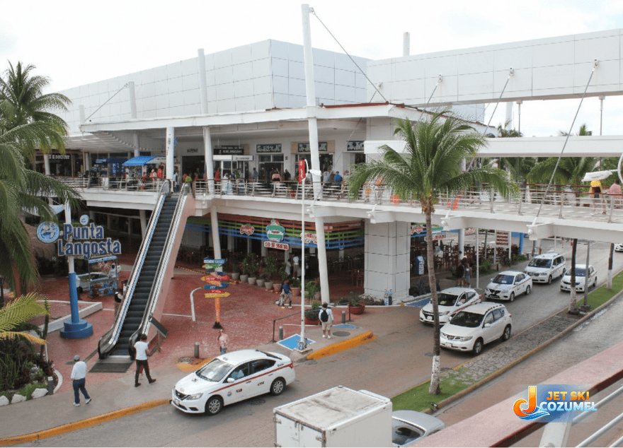 A image showing taxi from Cozumel cruise port at punta langosta